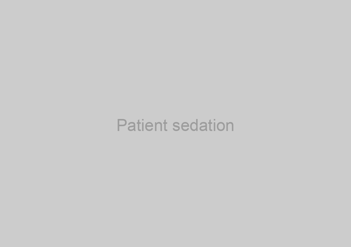 Patient sedation